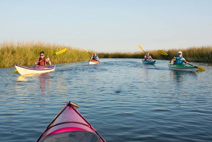 Kayaking in Oak Island, NC